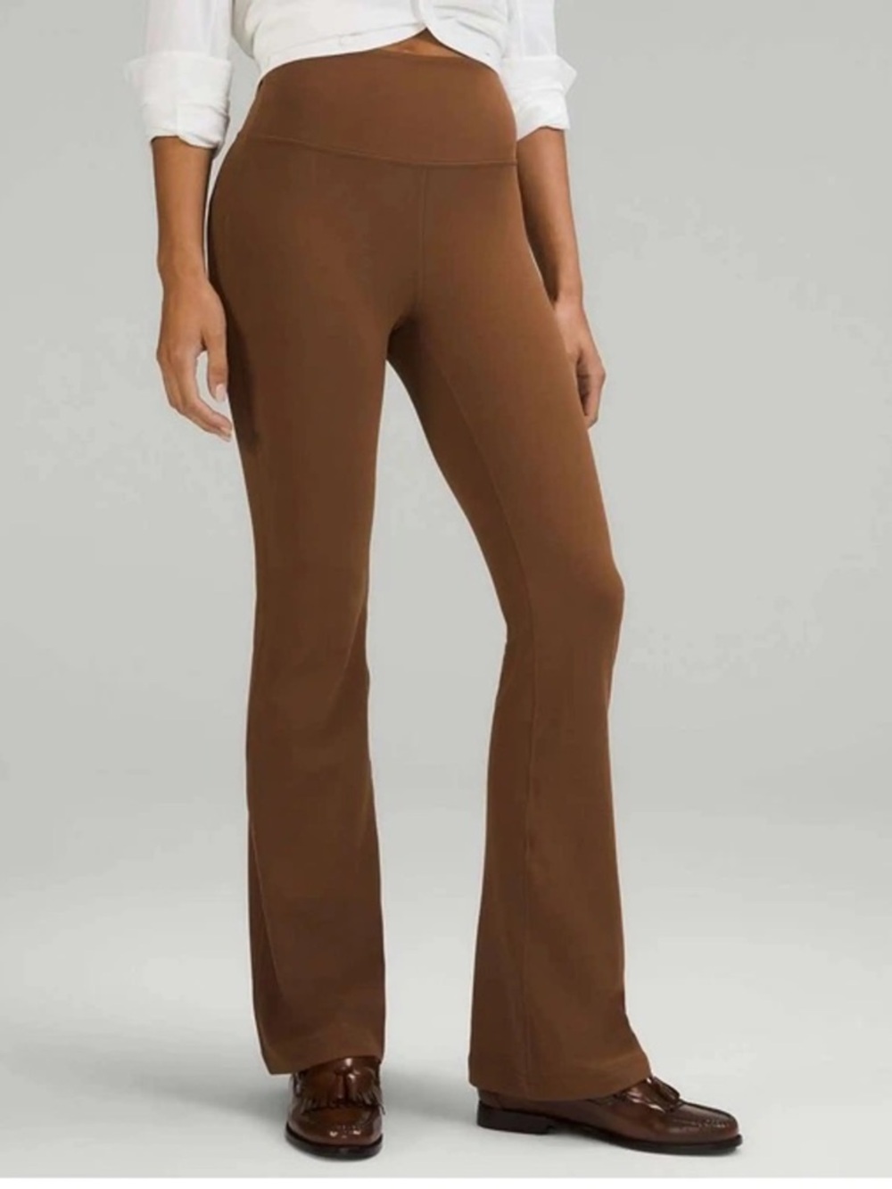 Lululemon Groove Pant Flare Super HR In Roasted Brown Size 6